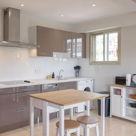 77 - Terrasse, Spacieux, Clim, Paisible Διαμέρισμα